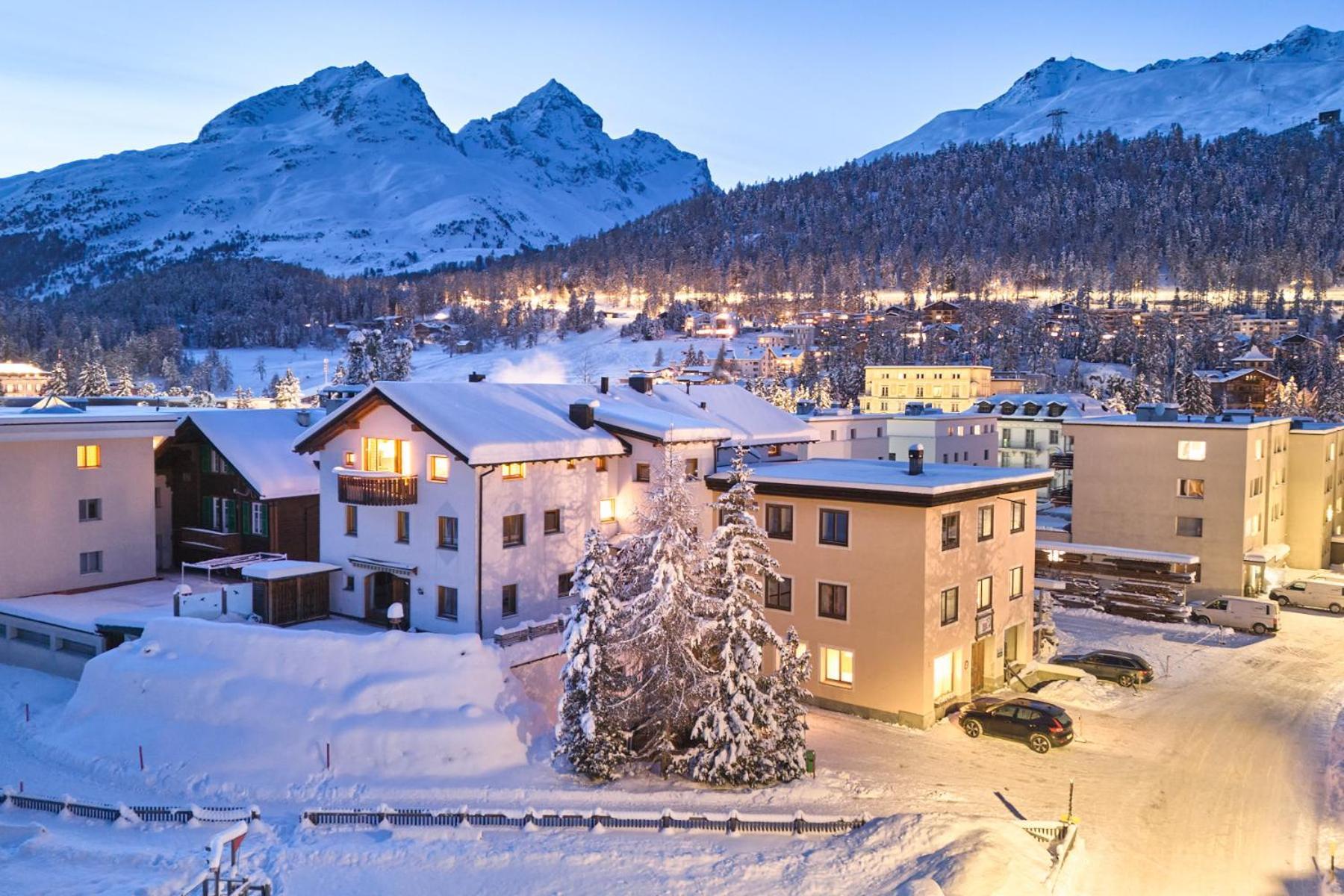 Chesa Madrisa Apartment St. Moritz Exterior foto