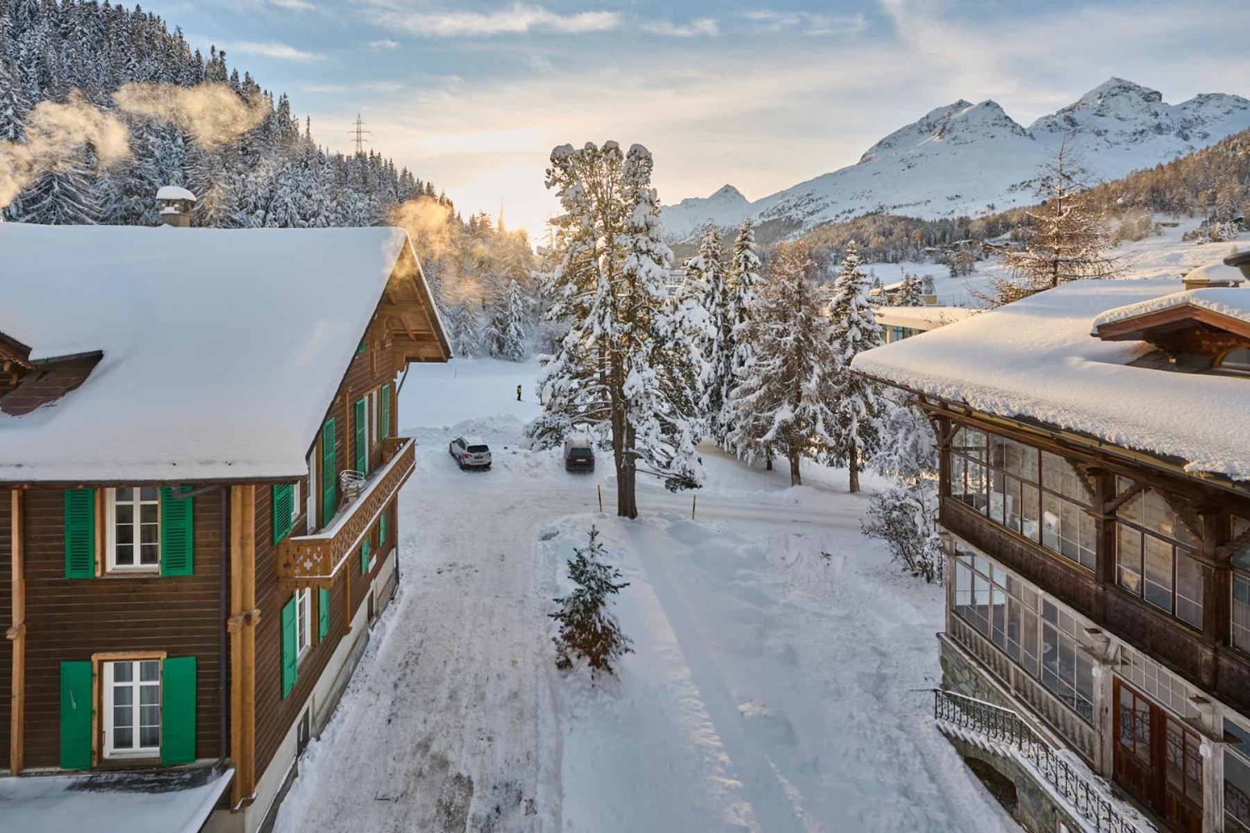Chesa Madrisa Apartment St. Moritz Exterior foto