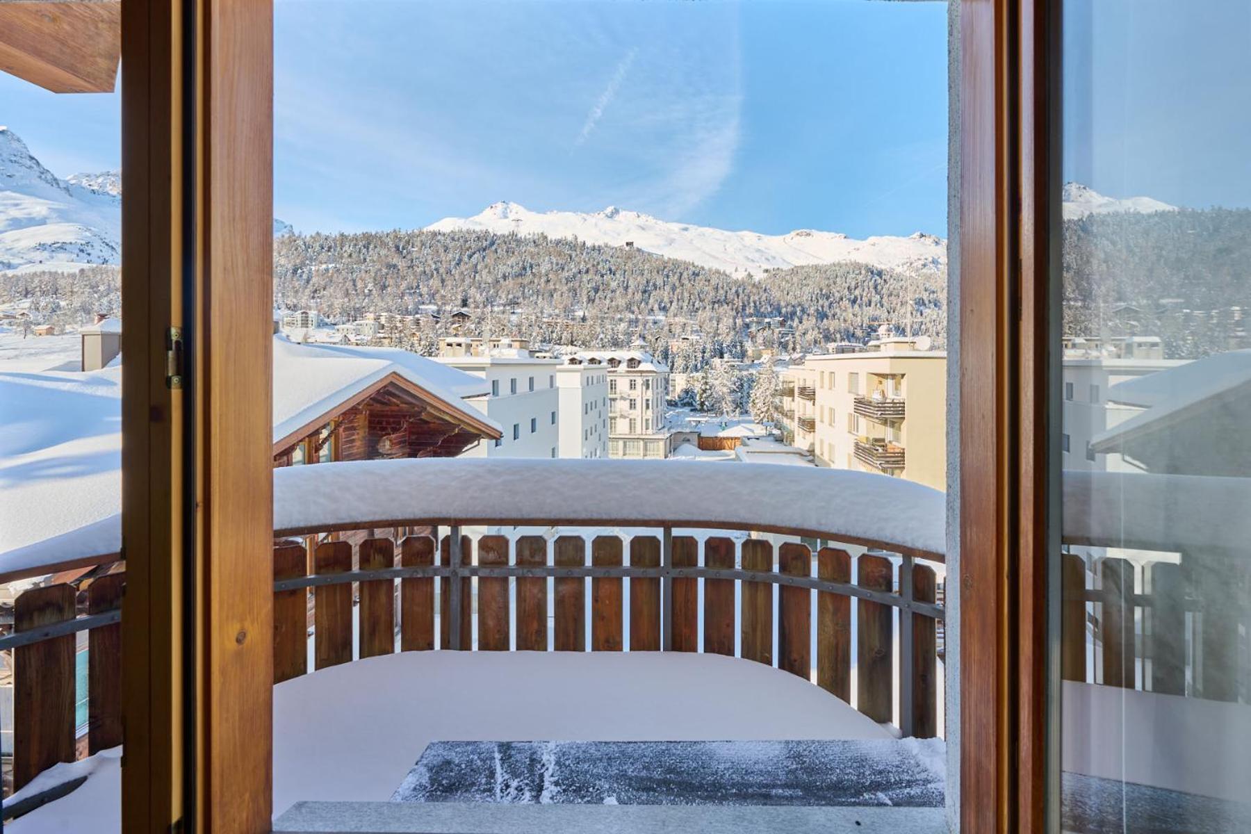 Chesa Madrisa Apartment St. Moritz Exterior foto