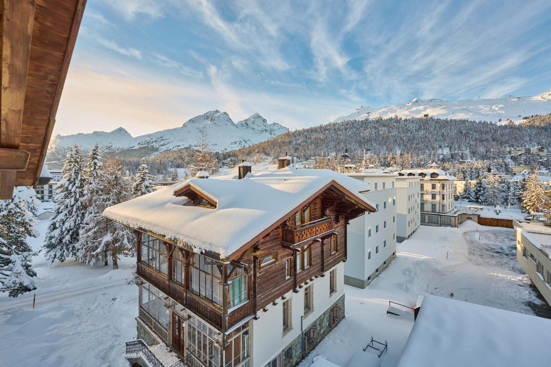 Chesa Madrisa Apartment St. Moritz Exterior foto