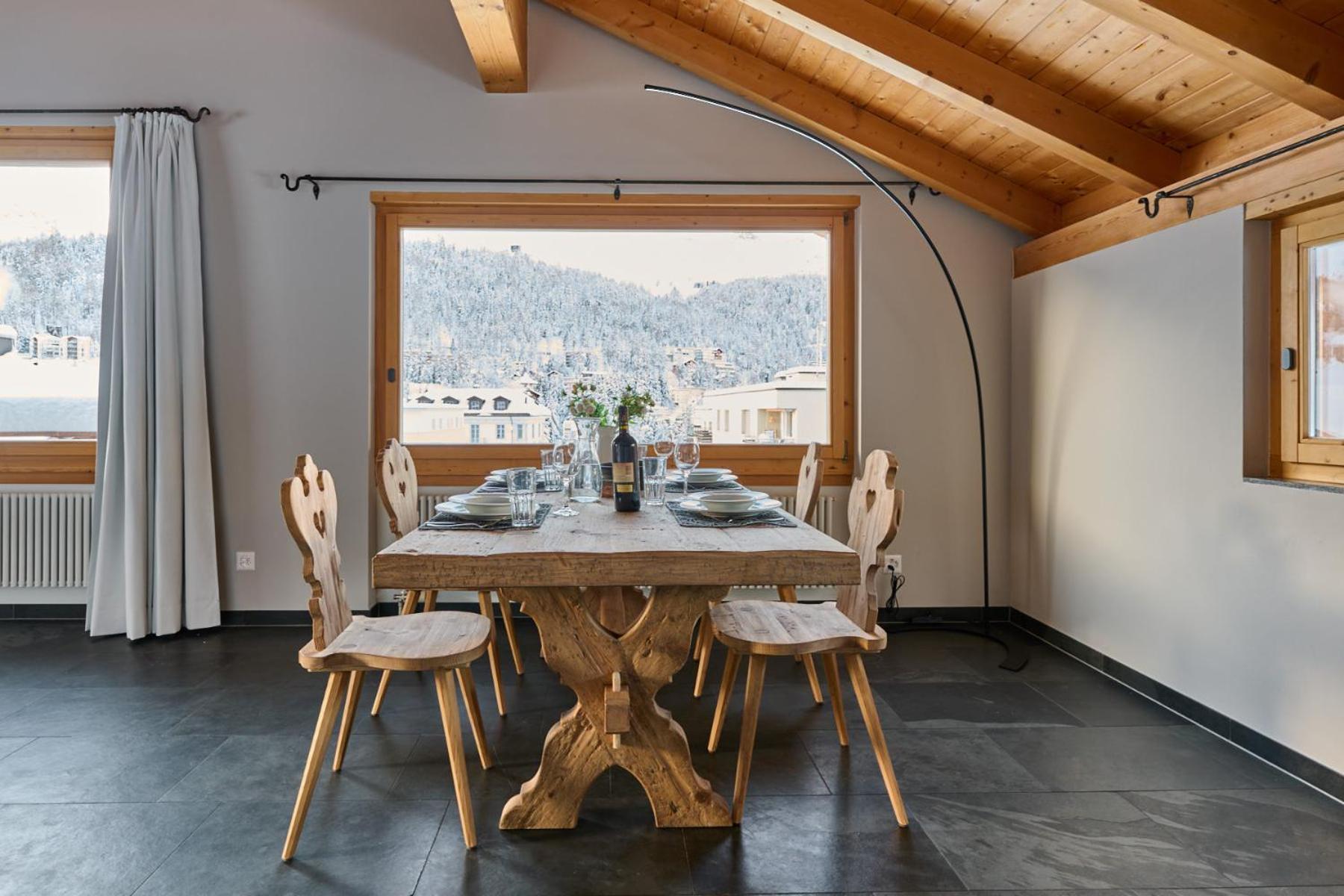 Chesa Madrisa Apartment St. Moritz Exterior foto