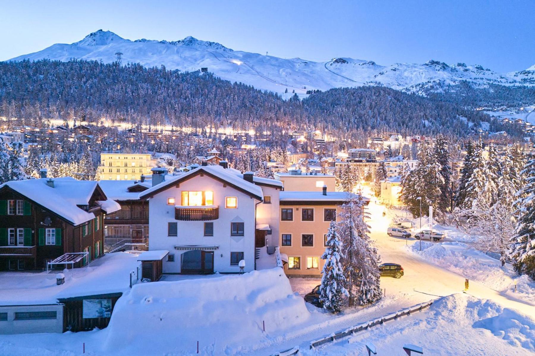 Chesa Madrisa Apartment St. Moritz Exterior foto